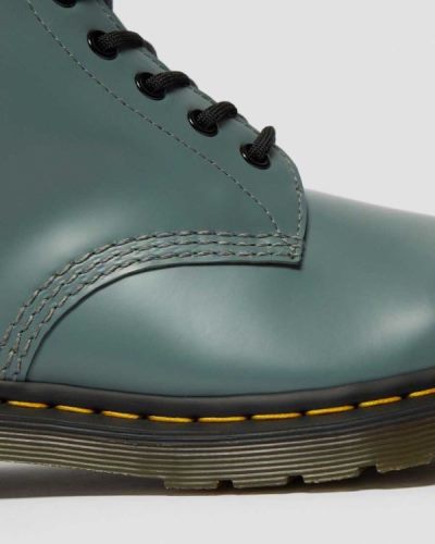 Botas Con Cordones Dr Martens 1460 Smooth Cuero Para Mujer DR7288M